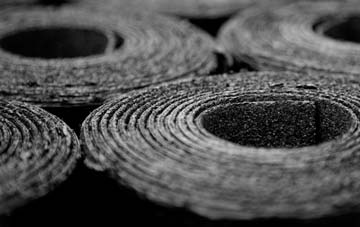 Castle Rising bitumen roof disadvantages