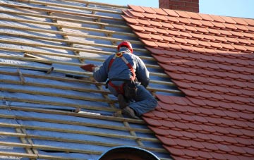 roof tiles Castle Rising, Norfolk